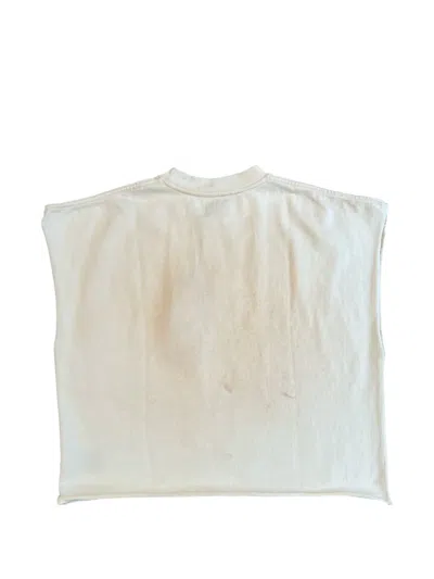 Astrum Dub Cut-off T-shirt In White
