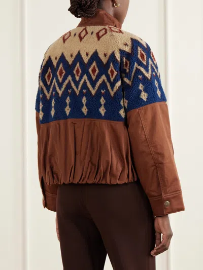 Veronica Beard Knoll Geometric-pattern Jacket In Multi