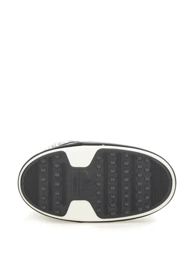 Moon Boot Stivale Icon Low Nero In Nylon In Multi