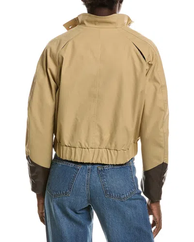 Hunter Blouson Bomber Jacket In Brown