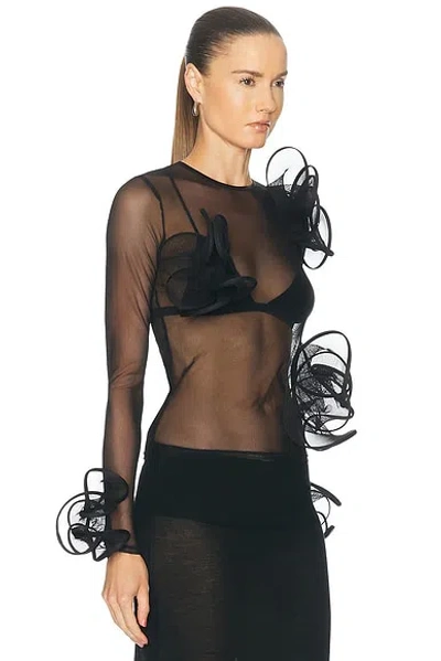 Sid Neigum Scribble Top In Black