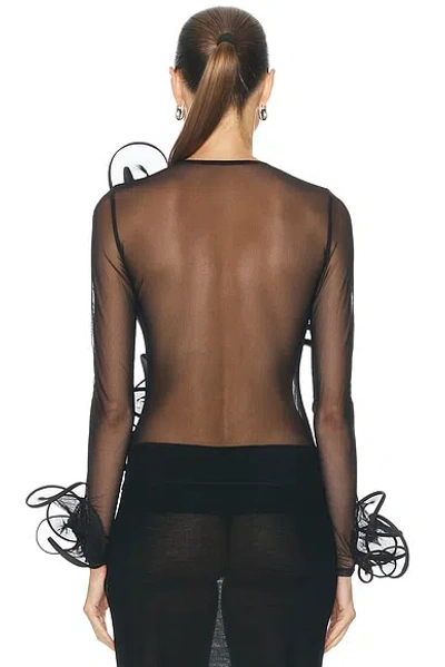 Sid Neigum Scribble Top In Black