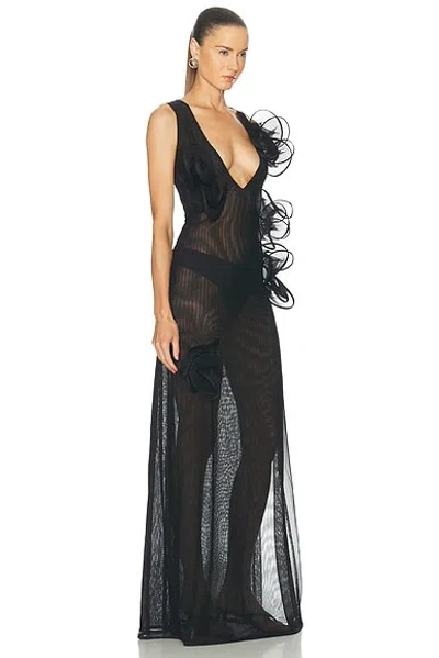 Sid Neigum Scribble Dress In Black