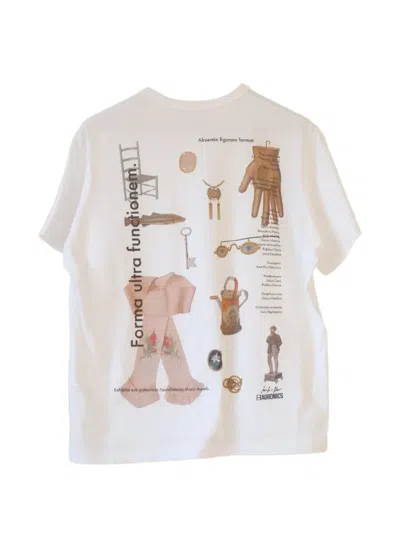 Khoki Graphic-print T-shirt In White