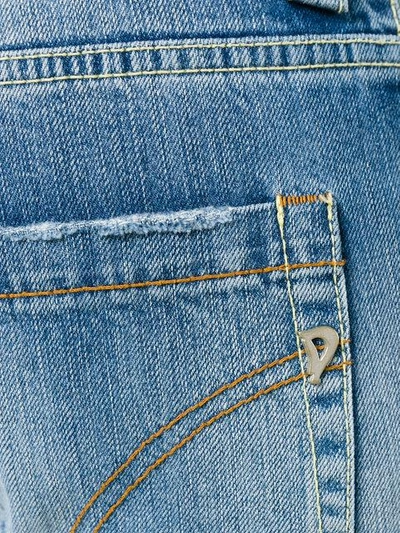 Shop Dondup Distressed Boyfriend Jeans In Blue