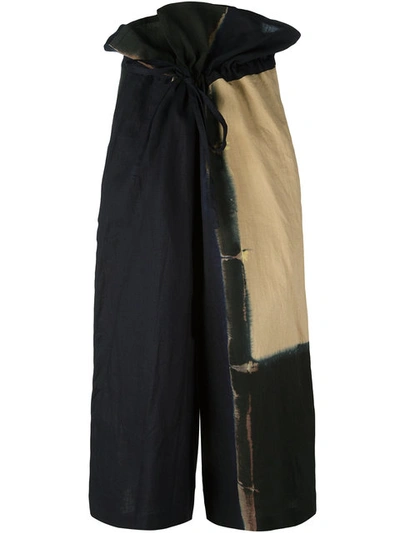 Y's Wide-legged Cropped Trousers
