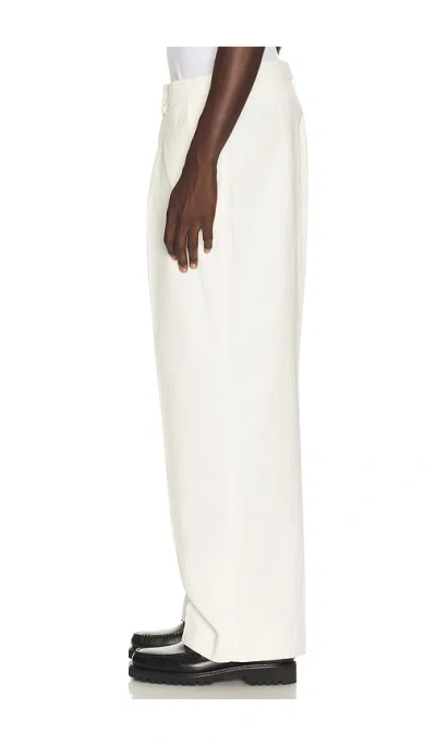 Second / Layer Saico Trouser In White