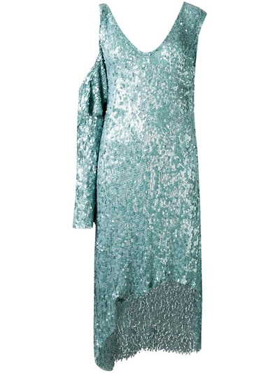 Magda Butrym Bristol Cold-shoulder Sequin Dress