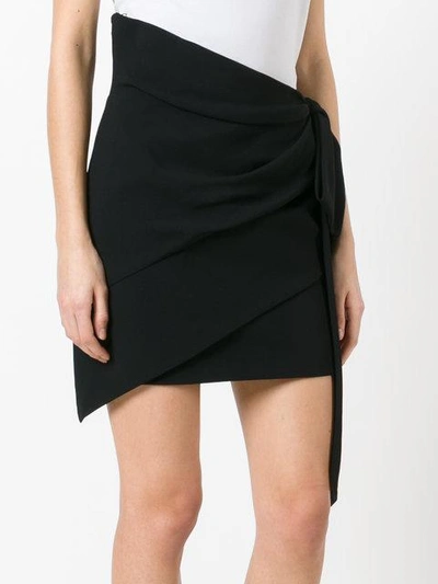 Shop Saint Laurent Tie-waist Skirt