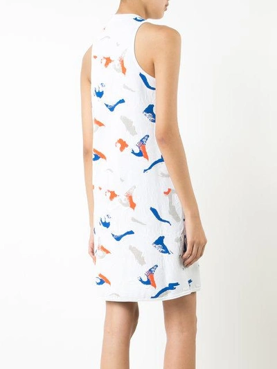 Shop Derek Lam Abstract Print Shift Dress