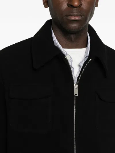Second / Layer Jefe Woven Bomber Jacket In Black
