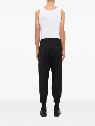 Neil Barrett Camouflage-pattern Track Pants In Black