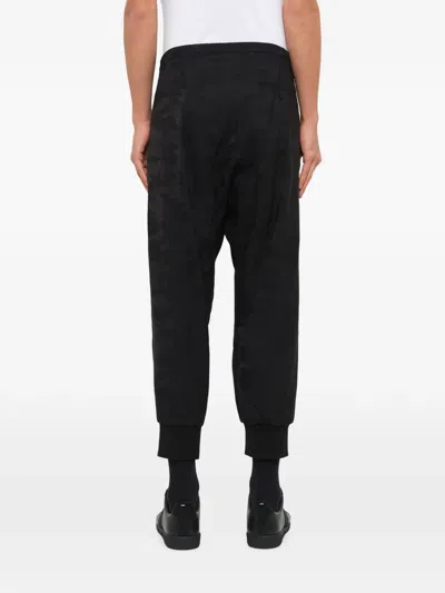 Neil Barrett Camouflage-pattern Track Pants In Black