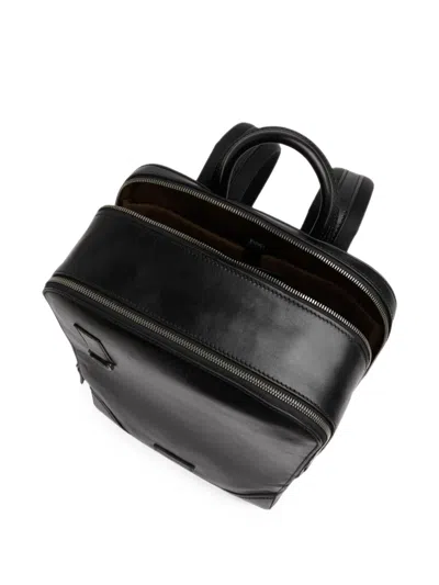 The Bridge Matteo Leather Backpack In Pattern