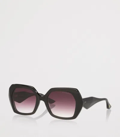 Dita Womens Black D4000482 Omsoana Irregular-frame Acetate Sunglasses In Brown