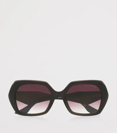 Dita Womens Black D4000482 Omsoana Irregular-frame Acetate Sunglasses In Brown