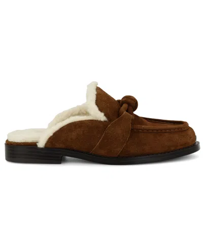 Nine West Mavey Mule In Brown