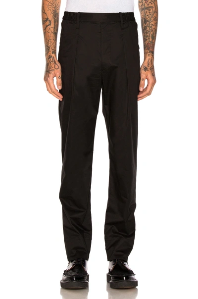 Lemaire Elasticated Pants In Black