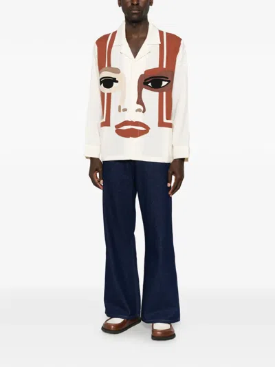 Walk In Paris Flared-leg Jeans In Blue