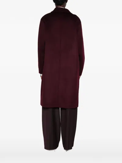 Solotre Single-breasted Notch-lapels Coat In Multi