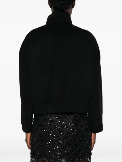HIGH-NECK PATCH-POCKET JACKET