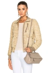 MONCLER MONCLER SILE JACKET IN NEUTRALS. ,45842 00 5092J