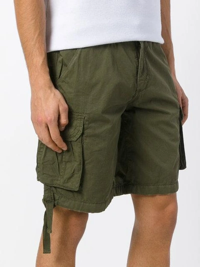 Shop Sun 68 Cargo Shorts - Green