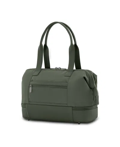 Samsonite Better Than Basic Mini Drop-bottom Medium Weekender Duffel In Olive