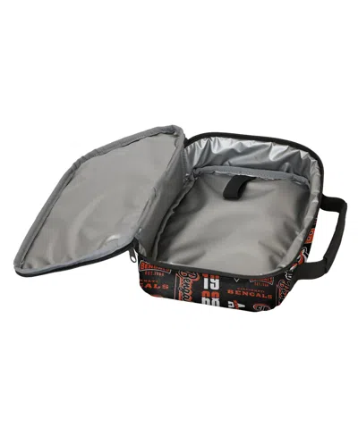 Outerstuff Cincinnati Bengals Backpack And Lunchbox Set In Black