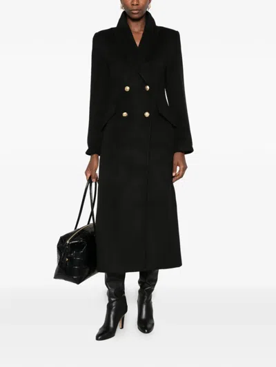 Aje Harper Double-breasted Coat In Multi