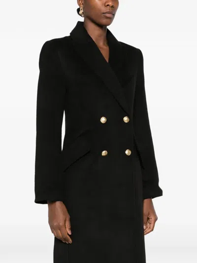 Aje Harper Double-breasted Coat In Multi
