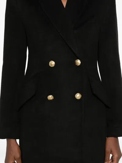 Aje Harper Double-breasted Coat In Multi