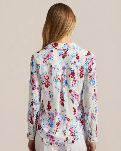 Bella Dahl Classic Button Down In Multi