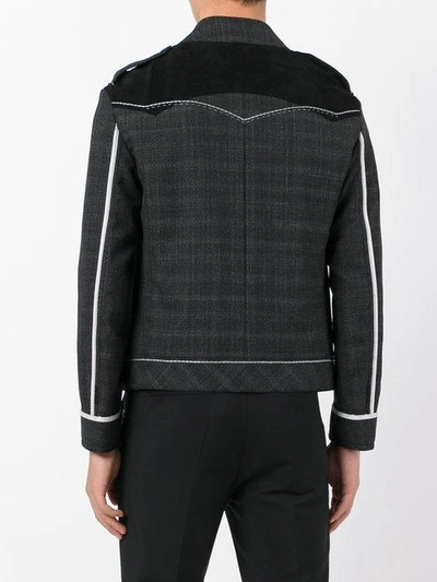 Shop Lanvin Collared Jacket - Grey