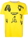 OFF-WHITE 'FFF' patch T-shirt,MACHINEWASH