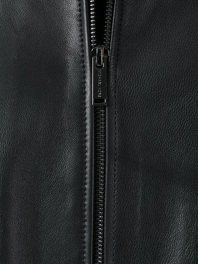 Shop Michael Kors High Neck Zipped Jacket