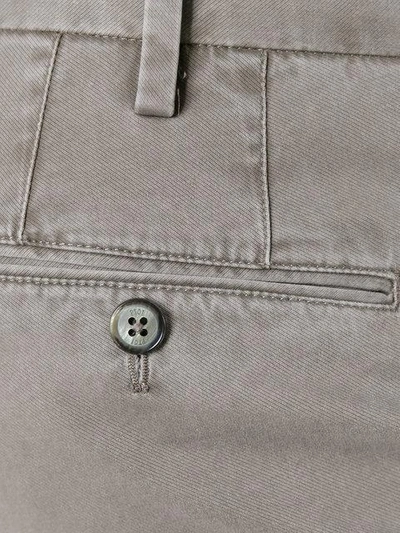 Pt01 Slim Fit Chino Trousers In Neutrals