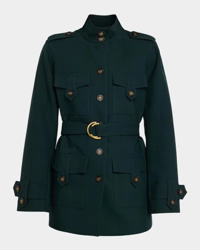 Zimmermann Valiant Wool-blend Utility Jacket In Multi