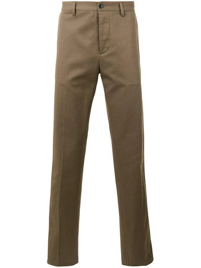 Shop Mp Massimo Piombo Tapered Trousers - Green