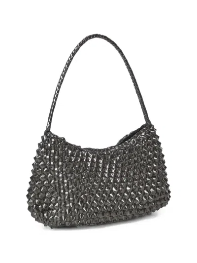 Dragon Diffusion Basil Cactus Shoulder Bag In Gray