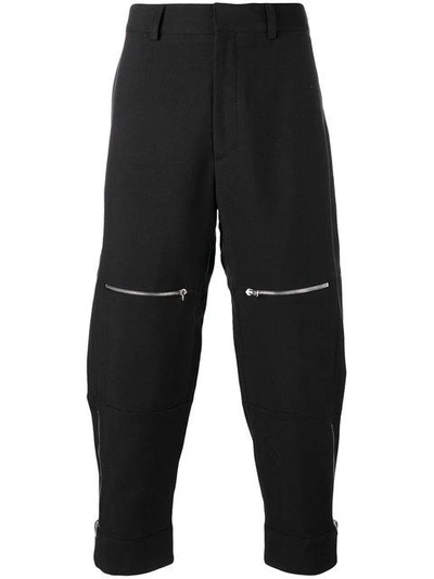 Shop Stella Mccartney Zip Knee Trousers