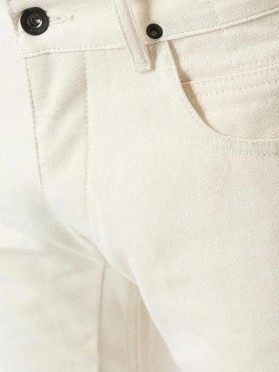 Shop Rick Owens Drkshdw Skinny Trousers - White