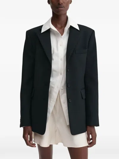 Almada Label Cillian Single-breasted Jacket In Black