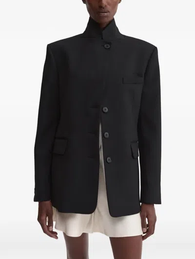 Almada Label Cillian Single-breasted Jacket In Black