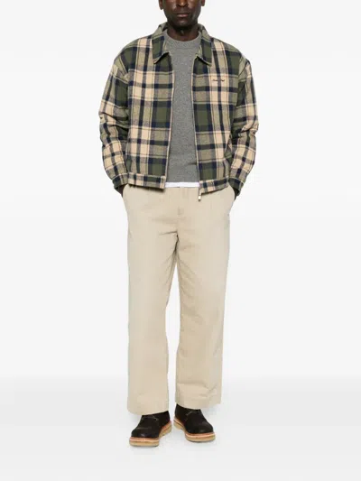 Bram's Fruit Check-pattern Zip-up Jacket In Multi