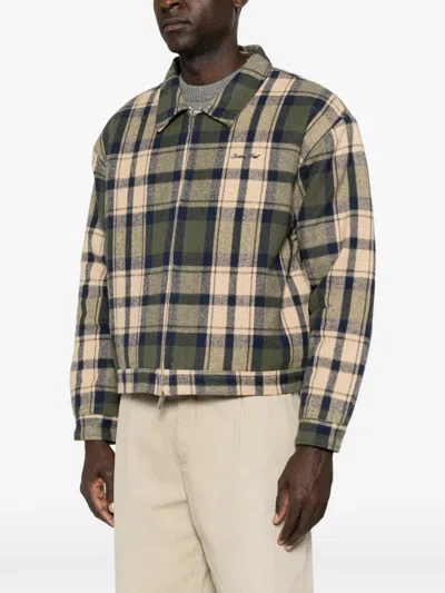 Bram's Fruit Check-pattern Zip-up Jacket In Multi