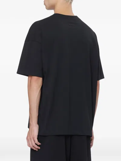 Essentials Logo-print T-shirt In Black