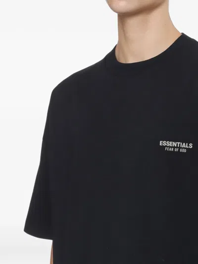 Essentials Logo-print T-shirt In Black
