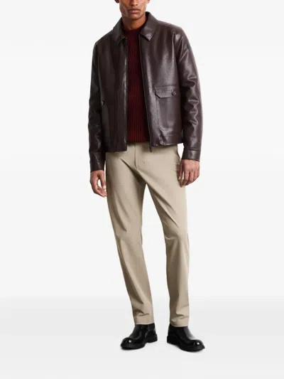 ZIP-UP FLAP-POCKET JACKET