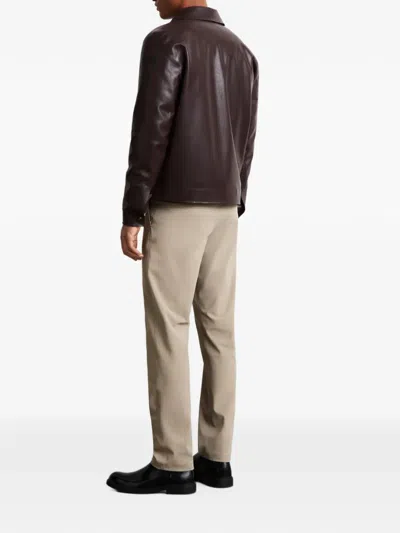 ZIP-UP FLAP-POCKET JACKET